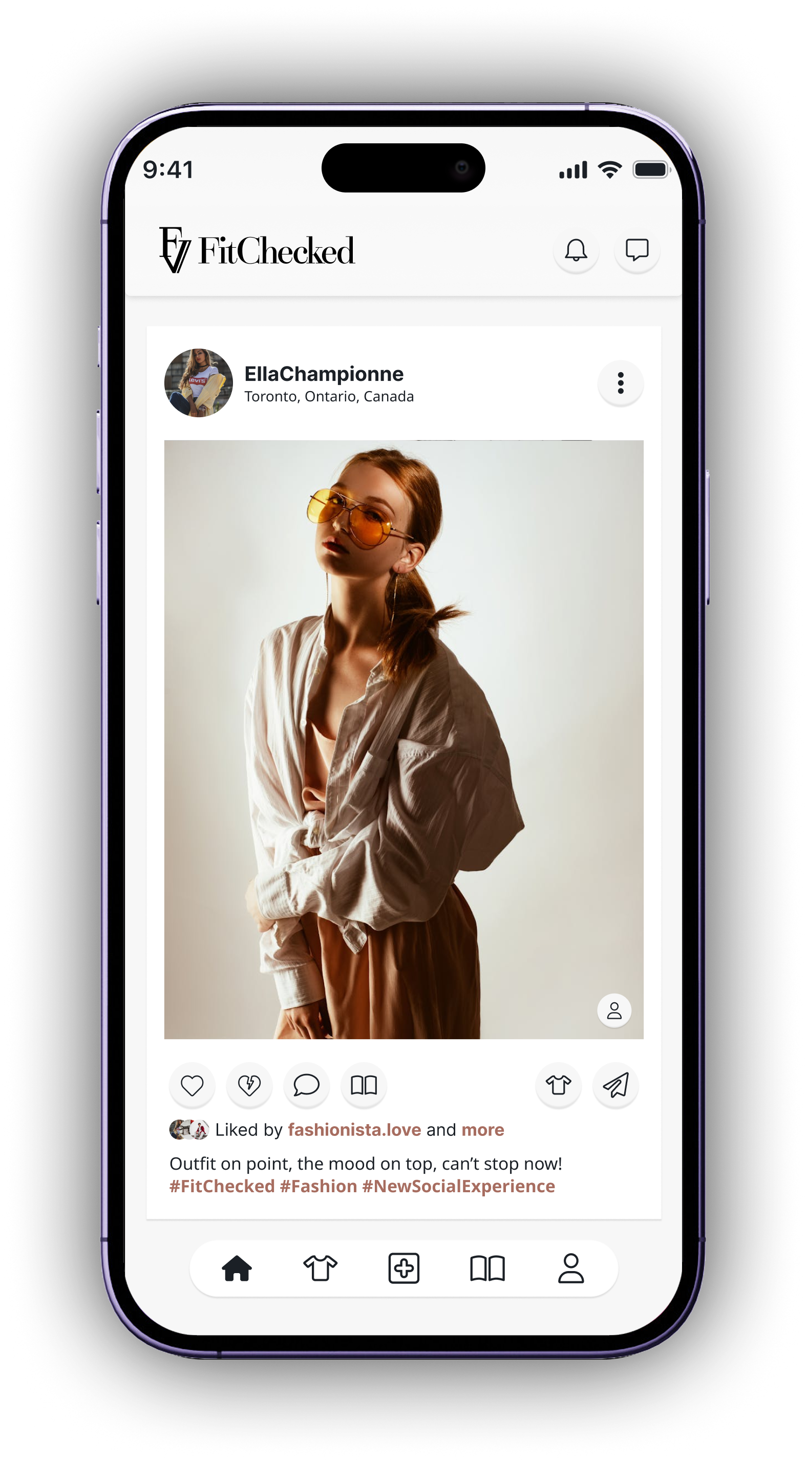 FitChecked feed preview